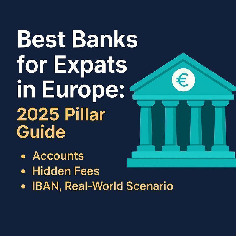 Best Banks for Expats in Europe: 2025 Pillar Guide (Accounts, Hidden Fees, IBAN, Real-World Scenarios)