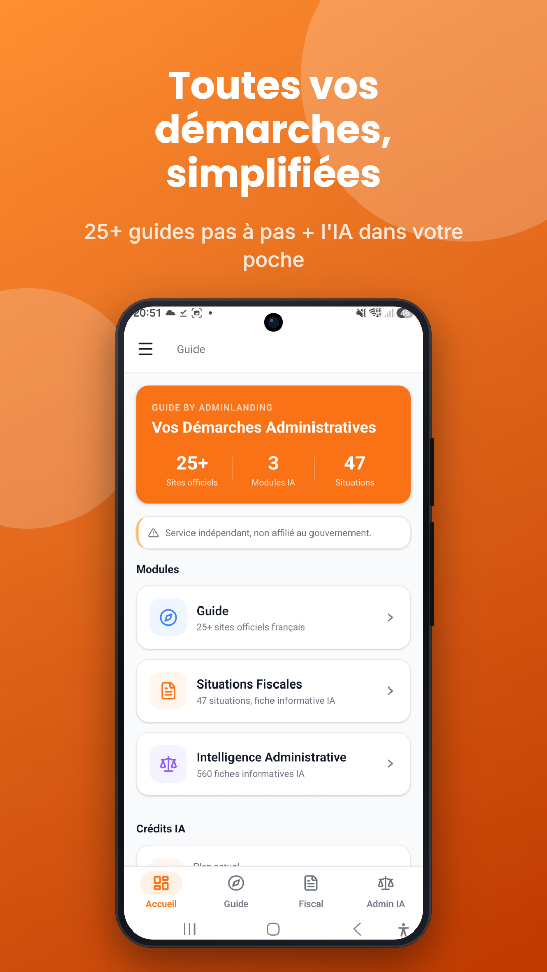 Toutes vos démarches