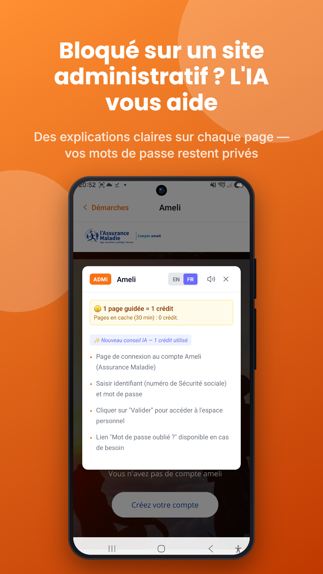 L'IA vous aide sur Ameli