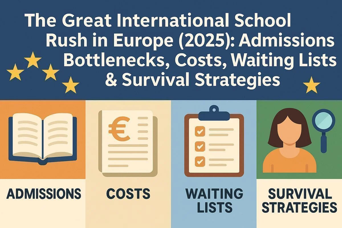 La ruée vers les écoles internationales en Europe : admissions, listes d'attente, explosion des frais — le guide vérité 2025