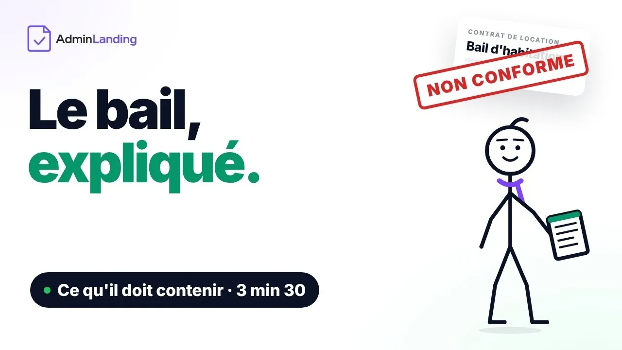 Le bail d'habitation expliqué : ce qu'il doit contenir, ce qu'il faut joindre, ce à quoi il vous engage